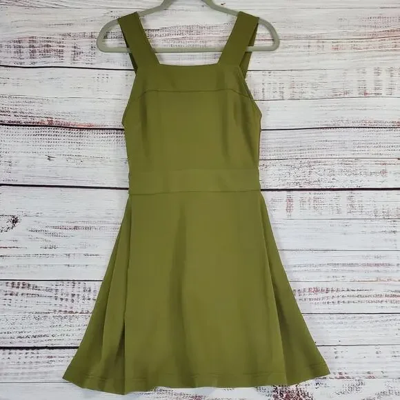 green emerald velvet dress Topshop Mini Asymmetric Neck Dress OLIVE GREEN